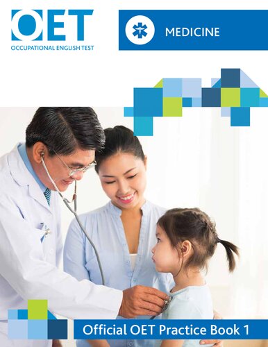 OET Medicine: Official OET Practice Book 1: For tests from 31 August 2019