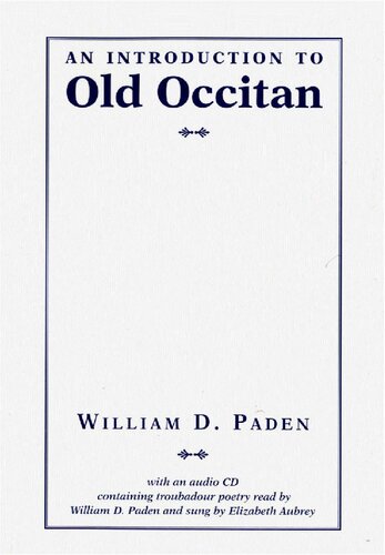 An Introduction to Old Occitan