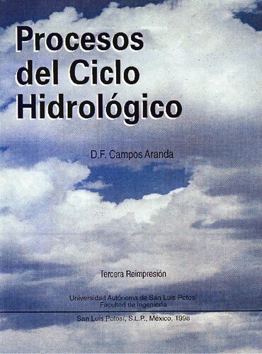 Procesos del ciclo hidrológico
