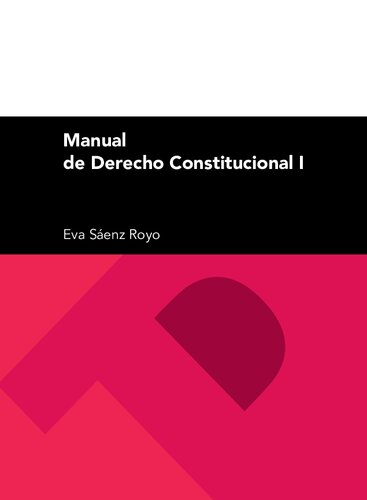 Manual de derecho constitucional I