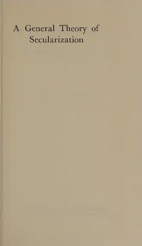 A general theory of secularization