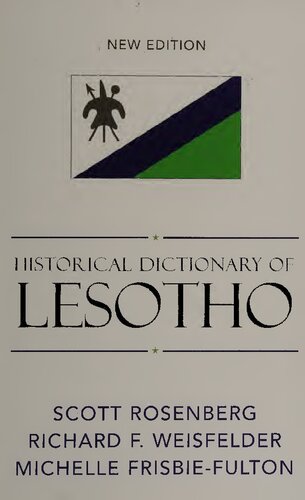 Historical Dictionary of Lesotho