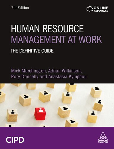 Human resource management at work the definitive guide