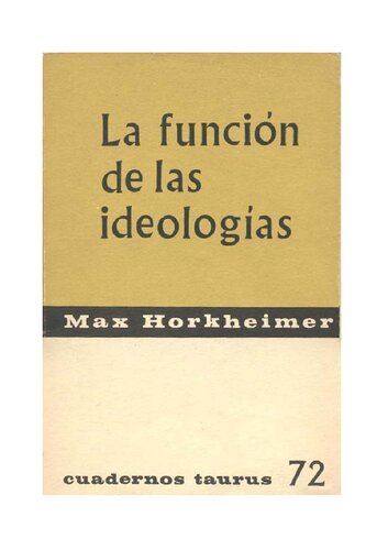 La función de las ideologías