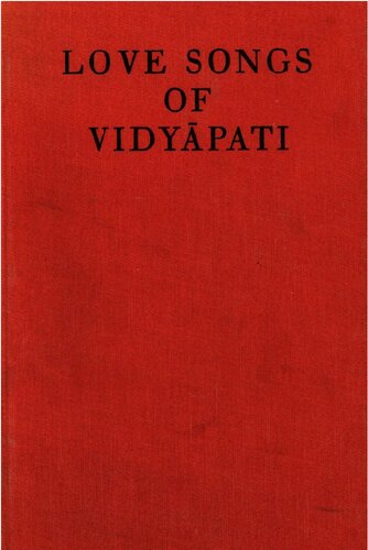 Love songs of Vidyāpati