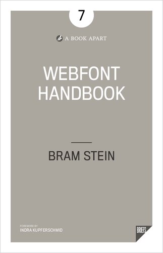 Webfont handbook
