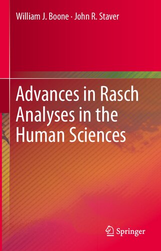 Advances in Rasch Analyses in the Human Sciences