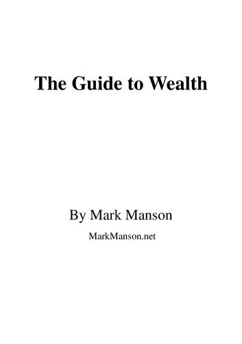 The Guide to Wealth