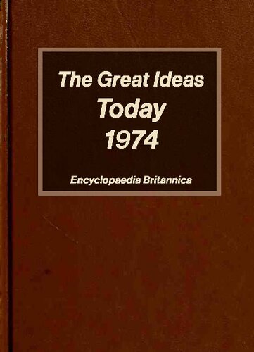 The Great Ideas Today 1974