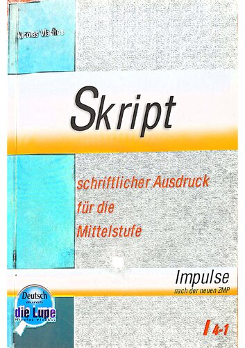 SKRIPT IMPULSE Schriftlicher Ausdruck