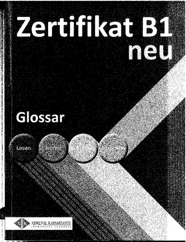 Zertifikat Deutsch neu Glossar