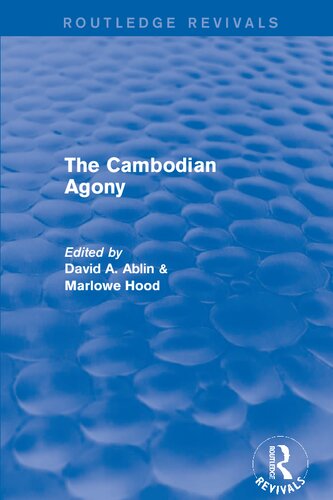 The Cambodian Agony