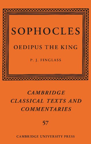 Sophocles: Oedipus the King