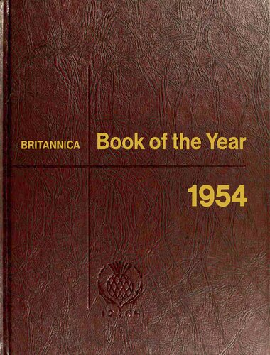 Britannica Book of the Year 1954