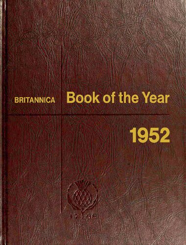 Britannica Book of the Year 1952