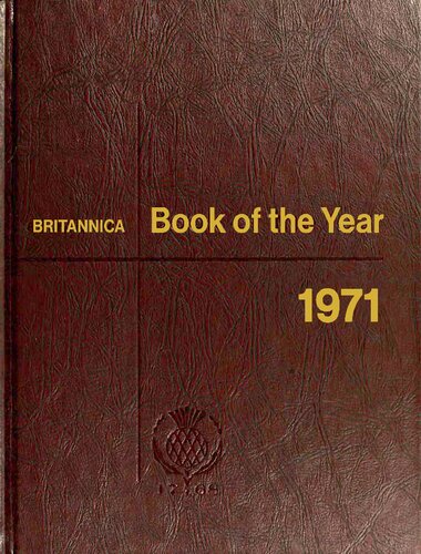 Britannica Book of the Year 1971