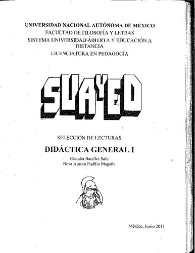 Didactica General I
