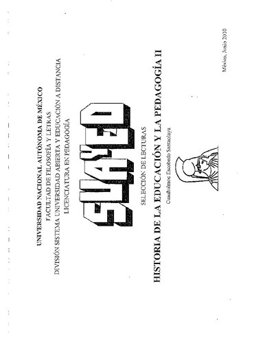Historia de la Educación y la Pedagogía II