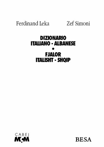 Dizionario italiano-albanese