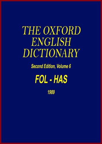Oxford English Dictionary