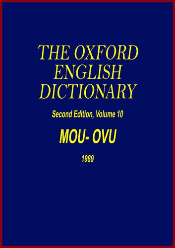 Oxford English Dictionary