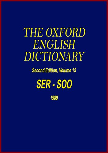 Oxford English Dictionary
