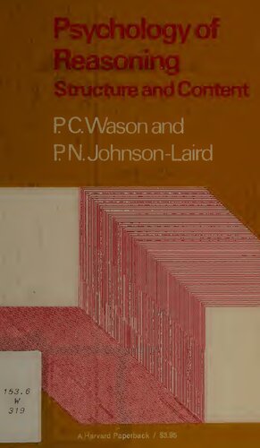 Psychology of Reasoning: Structure and Content