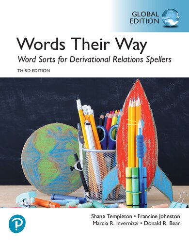 Words Their Way: Word Sorts for Derivational Relations Spellers