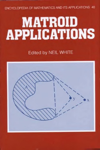 Matroid applications