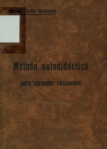 Método autodidáctico para aprender vascuence