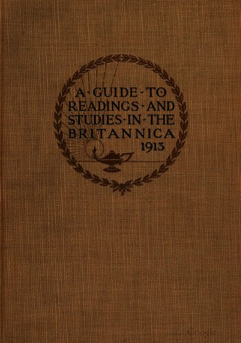 A Guide to the Readings and Studies in the Britannica