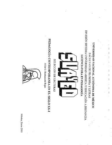 Pedagogía contemporánea en el siglo XX-I