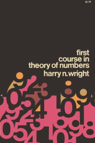 First course in theory of numbers