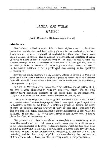 Landa, zor wala! Waneci