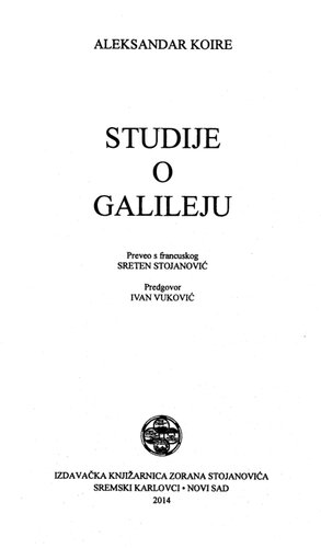 Studije o Galileju