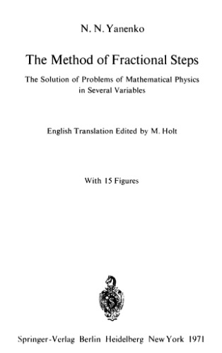 The Method of Fractional Steps