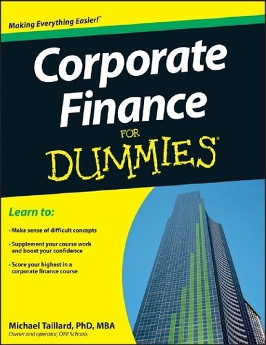Corporate Finance For Dummies