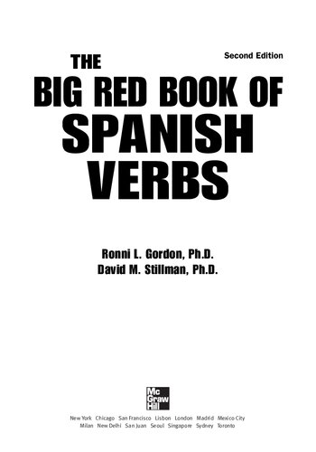The Big Red Book of Spanish Verbs, Second Edition