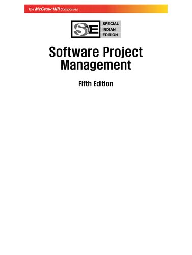 Software Project Management 5ED