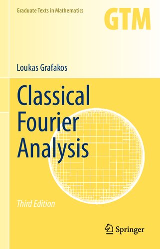 Classical Fourier Analysis: 249