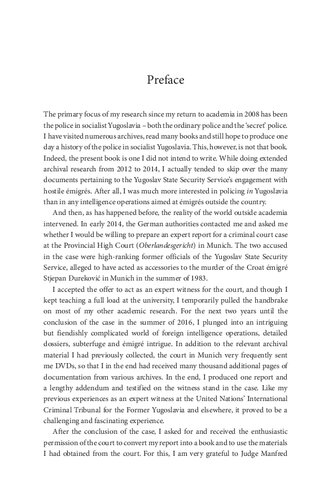 Yugoslavia and Political Assassinations: The History and Legacy of Tito’s Campaign Against the Emigrés