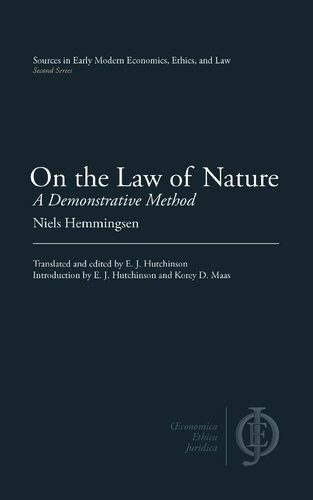 On the Law of Nature: A Demonstrative Method