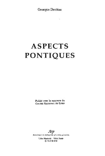 Aspects pontiques