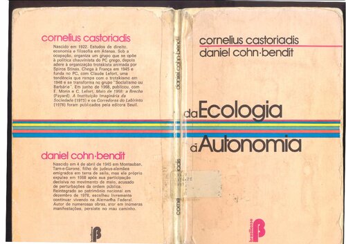 Da ecologia à autonomia