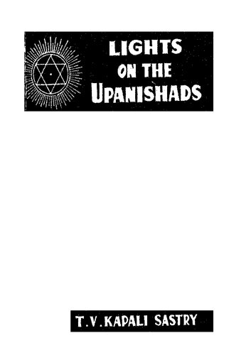 Lights on the Upanishads