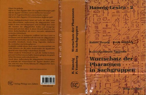 Kulturhandbuch Agyptens Wortschatz der Pharaonen in Sachgruppe