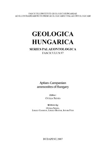 Aptian–Campanian ammonites of Hungary
