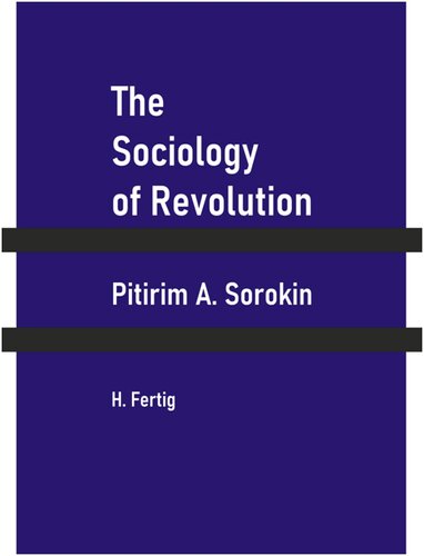 The Sociology of Revolution