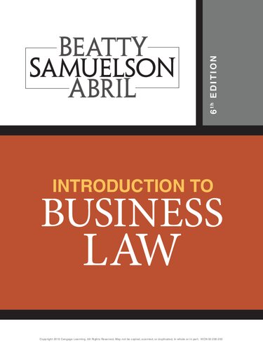Introduction to Business Law