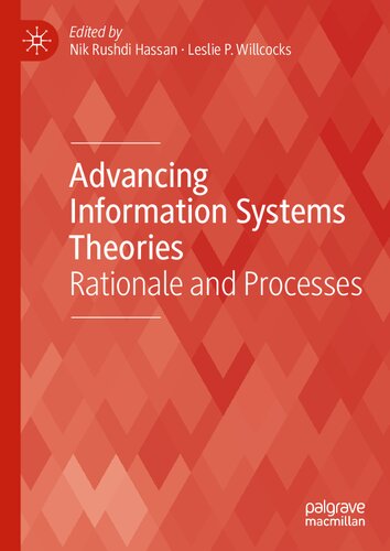 Advancing Information Systems Theories: Rationale and Processes